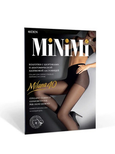 Колготки mini milana 40 (шортики) nero Minimi