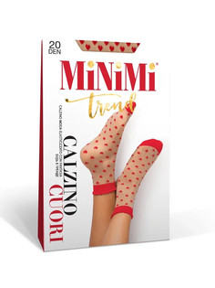 Mini cuori 20 (носки) caramello/rosso Minimi