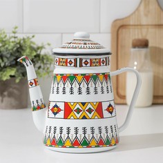 Кофейник эмалированный NO Brand