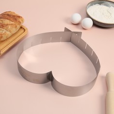 Форма разъемная для выпечки сердце Konfinetta