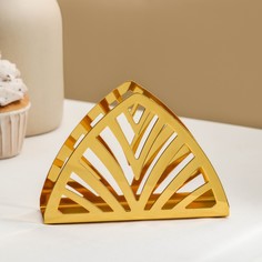 Салфетница mercy, 13×9×3 см, цвет золотой NO Brand