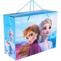 Пакет-коробка, 40 х 30 х 15 см, холодное сердце Disney