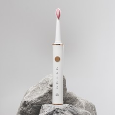 Электрическая зубная щетка luazon lp-002, вибрационная, 31000 дв/мин, 4 насадки, акб, белая