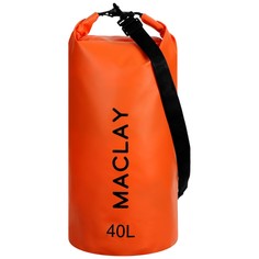 Гермомешок туристический maclay 40l, 500d, цвет оранжевый