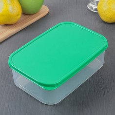 Контейнер доляна 1,2 л, цвет зеленый