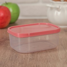 Контейнер доляна 500 мл, цвет коралловый