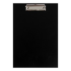 Планшет с зажимом а4, 2 мм, calligrata прочный, картон/бумвинил, черный (клипборд)