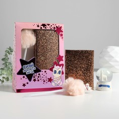 Ручка, блокнот 120 л и снежный шар Зимнее волшебство