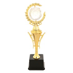 Кубок 177c, наградная фигура, золото, подставка пластик, 32,6 × 8,5 × 8,5 см. Командор