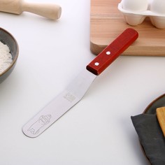 Лопатка кондитерская с деревянной ручкой Konfinetta