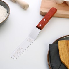 Лопатка кондитерская с деревянной ручкой Konfinetta