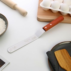 Лопатка кондитерская с деревянной ручкой Konfinetta
