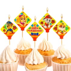 Свеча в торт PAW Patrol