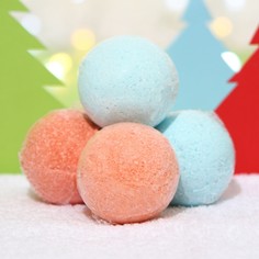 Новогодний набор бомбочек для ванн NO Brand