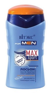 For men max sport лосьон после бритья для всех типов кожи 150 мл. (витекс) Viteks