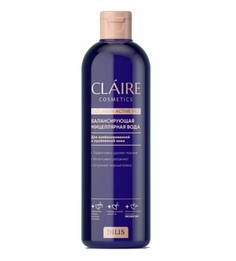 Мицеллярная вода балансирующая 400мл Claire Cosmetics