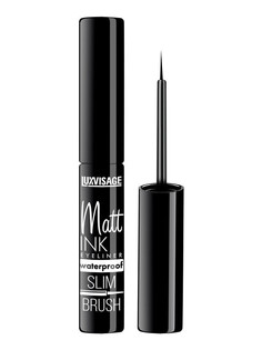 Подводка для глаз matt ink waterproof черная 4 г Lux Visage