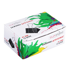 Зажимы для бумаг Clip Studio