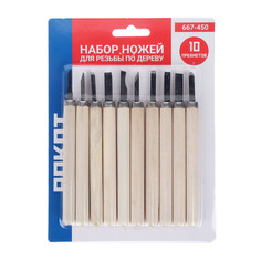 Набор ножей для резьбы по дереву Рокот
