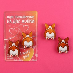 Значки деревянные Micio