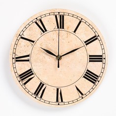 Часы настенные, серия: интерьер, дискретный ход, d-23.5 см Solomon