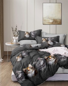 Постельное белье 2-х сп с евро прост. на резинке Viola’