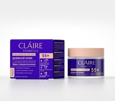 Крем дневной 55+ new 50мл Claire Cosmetics