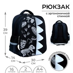 Рюкзак каркасный artfox study, 39х30х14 см, мал