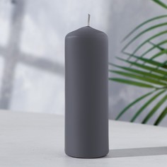 Свеча - цилиндр, 4×12 см, 15 ч, дымка Богатство Аромата