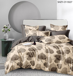 Постельное белье 2,0 спальный с евро простыней Afina