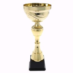 Кубок 134a, наградная фигура, золото, подставка пластик, 35 × 14 × 9,5 см Командор