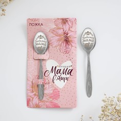 Ложка подарочная на открытке Семейные традиции