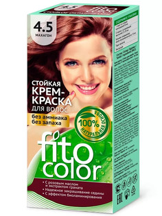 Стойкая крем-краска для волос тон махагон 115 мл Fitoкосметик
