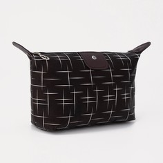 Косметичка на молнии, цвет черный NO Brand