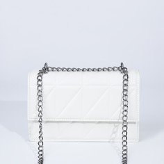 Сумка-мессенджер на магнитах, цвет белый NO Brand