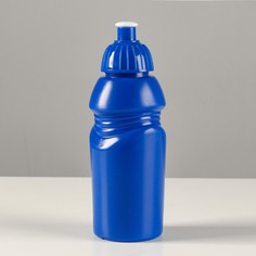 Бутылка для воды велосипедная, 400 мл, с соской, 18 х 6.2 х 6.2 см, жёлтый NO Brand