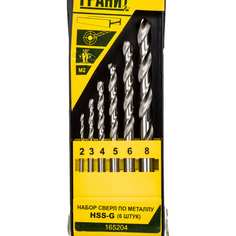 Набор сверл по металлу Гранит