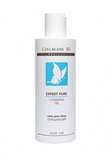 Гель для умывания Collagene 3D Medical очищающий EXPERT PURE, 250 мл