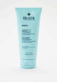 Эмульсия для лица Rilastil Rilastil AQUA Очищающее увлажняющее средство, 200 мл