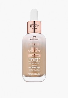 Тональная сыворотка Deborah SKIN BOOSTER Serum Foundation SPF15, суперУвлажняющая с витамином С, тон 2 Light Beige, 30 мл