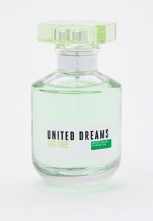 Туалетная вода United Colors of Benetton UNITED DREAMS Live Free, "свежесть и энергия", цветочно-фруктовый аромат, 50 мл