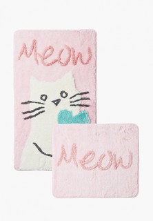 Комплект ковриков Chilai Home для ванной (2 шт.), 60х100, 50х60 см