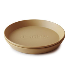 Посуда Mushie Тарелки круглые 2 шт.
