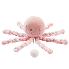 Мягкие игрушки Мягкая игрушка Nattou Musical Soft toy Lapidou Octopus