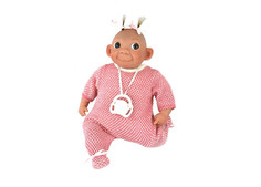 Куклы и одежда для кукол Lamagik S.L. Пупс Каритас новорожденная девочка в розовой пижаме 28 см