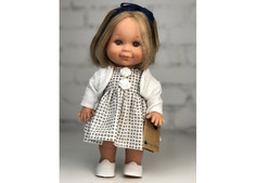 Куклы и одежда для кукол Lamagik S.L. Кукла Бетти в пестром платье и белой кофточке 30 см