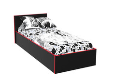 Кровати для подростков Подростковая кровать МДК Black 200х80 см MDK