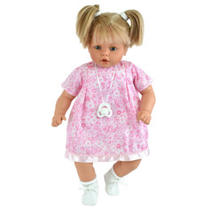 Куклы и одежда для кукол Lamagik S.L. Кукла-пупс Бобо блондинка с хвостиками 65 см