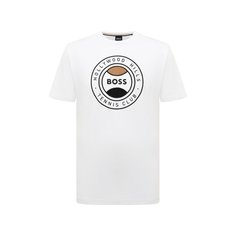 Хлопковая футболка BOSS