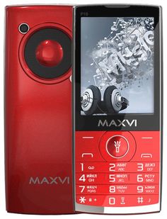 Мобильный телефон Maxvi P19 Wine-Red